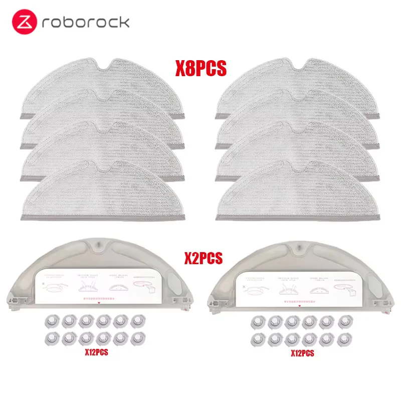 Резервуар для воды для швабры для Roborock S5 MAX s6 maxv S51 S55 E35 E20 C10 T4 T6, аксессуары, моющаяся тряпка для чистки, тряпка, детали робота Xiaomi