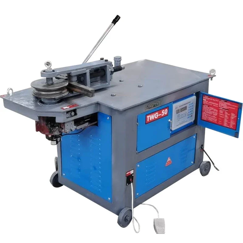 appropriat TWG -38 bridge  pipe bending machine  semi-automatic square steel bender carbon steel  tube  bending machine