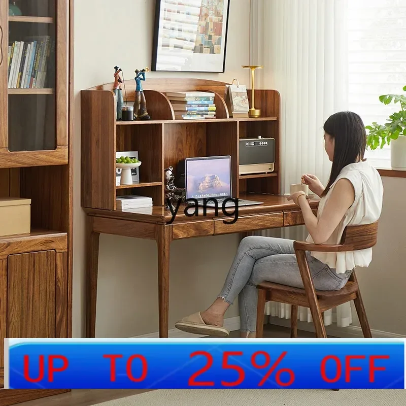

Lmm Chinese Ebony Desk Household Solid Wood Small Desk Simple Modern Computer Desk