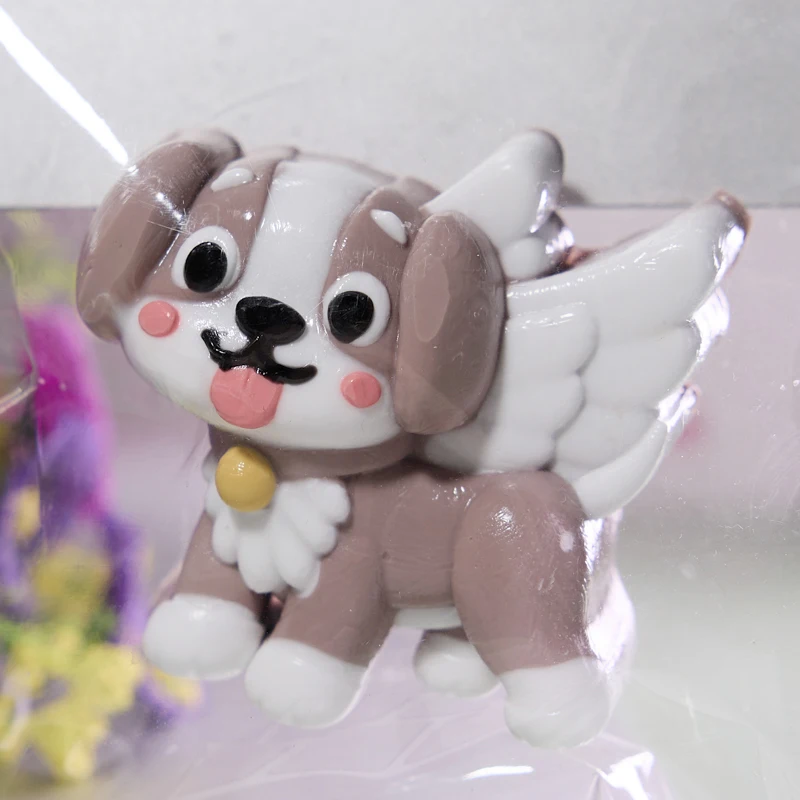 ZOCO 재미있는 만화 강아지 실리콘 핀치 앤 스트레스 릴리프 장난감 느린 반동 부드러운 어린이 축제 선물
