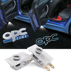 2Pcs LED Car Door Welcome Courtesy Lights for OPEL OPC Opcline Insignia 2009-2018 Pattern Laser Projector Lamps Accessories