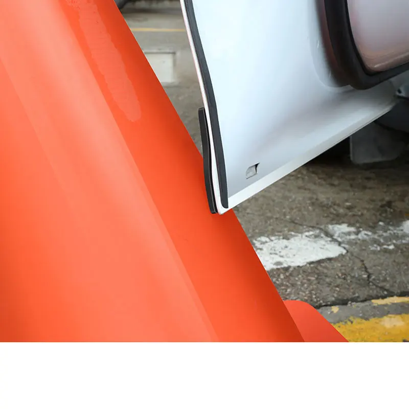 자동차 도어 가장자리 충돌 방지 보호대 바 스티커 Tesla Model 3 Y 가드 용 실리콘 후면보기 미러 커버 보호 스트립