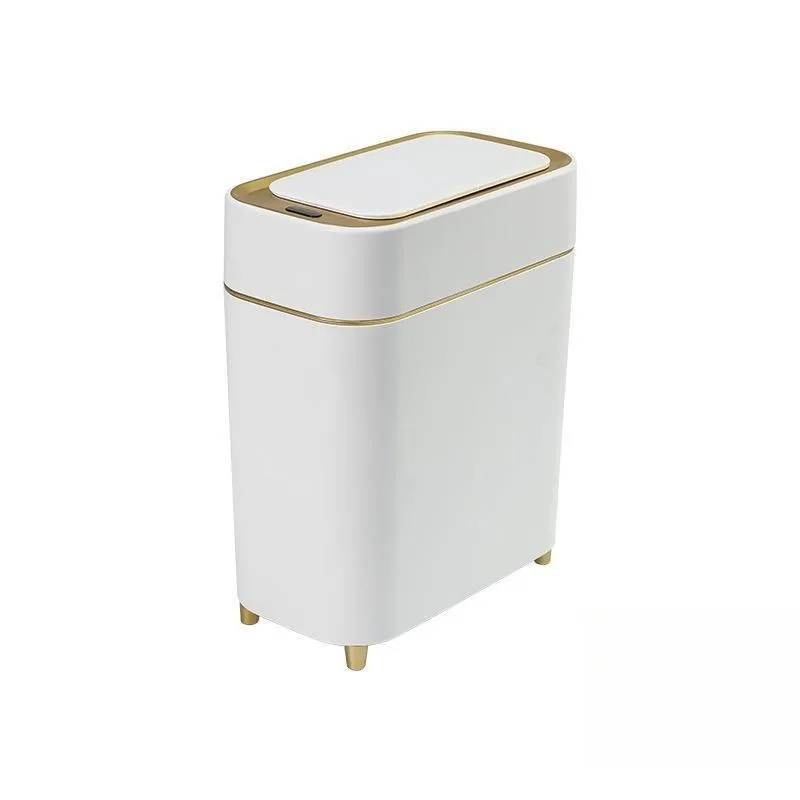 

Smart trash can, household feeling self-priming bag trash can with lid, living room induction opening and closing garbage