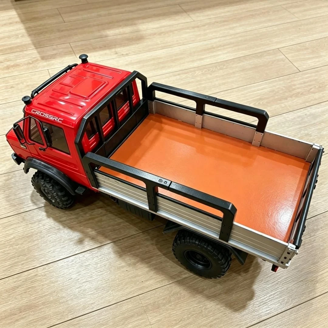 1/6 RC Off-road Rock Crawler Cab Rear Bed Baffle Cargo Handrail Kit For Crossrc EMO XX XXL Simulation Decor Mod Upgrade Parts