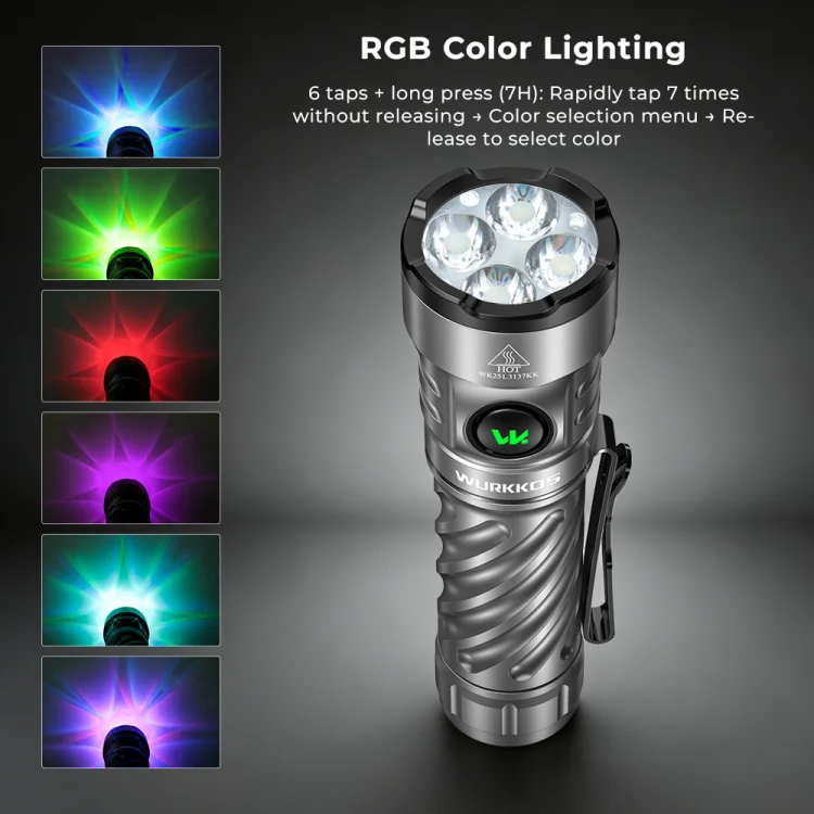 wurkkos-ts26-rechargeable-flashlight-3470lm-ipx8-waterproof-torch-with-21700-battery-rgb-light-andural-20-for-camping-fishing