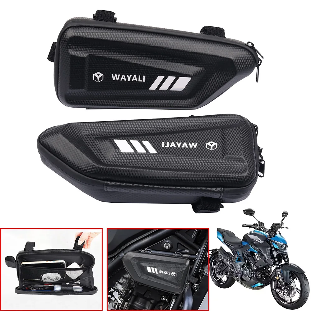 For ZONTES 368G 368D 368E 368M 368K 703RR 703F 150D 150M 350R Waterproof Motorcycle Frame Packages Hard Shell Side Box Tool Bag