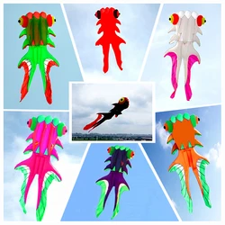 Cometas de peces para adultos, juguetes inflables divertidos para volar al aire libre, cometa profesional para windsurf, dragón, fish jouer koi, Envío Gratis