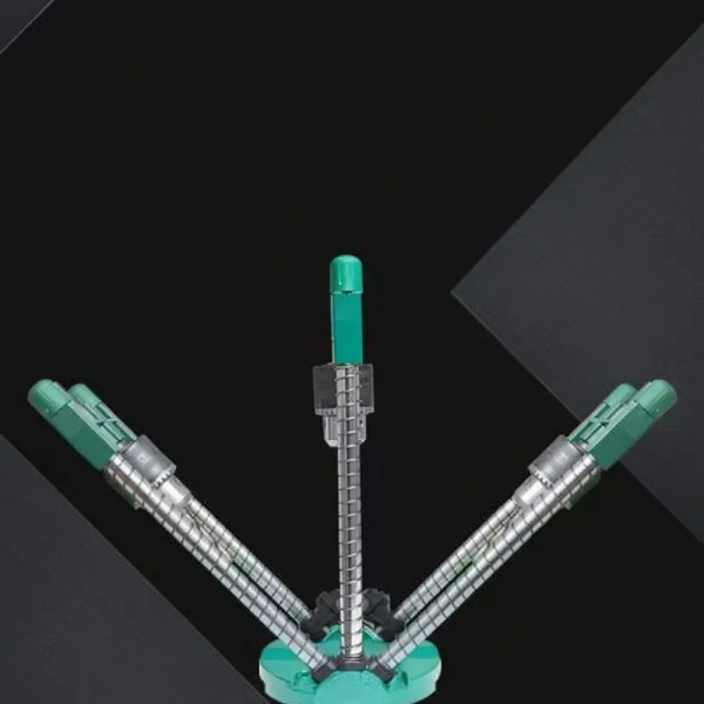 Universal Electric Drill Stand Aluminum Alloy Mount Vertical Drilling Bench Tool Precision Hole Centering Support Base