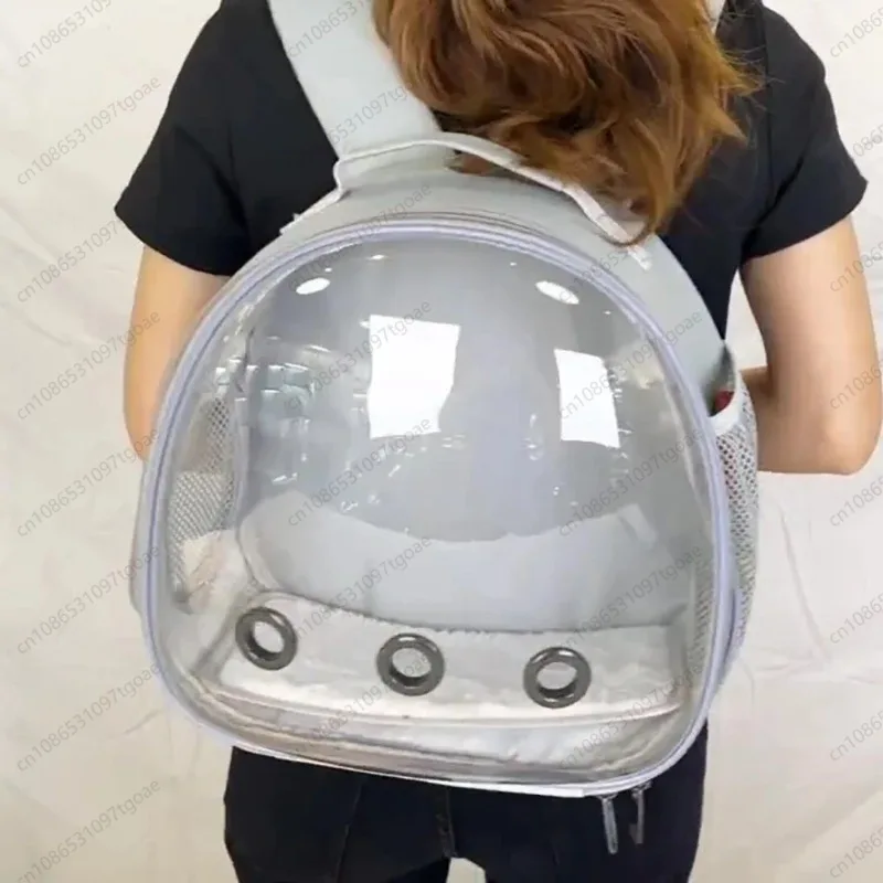Portable Travel Small Animal Carrier Backpack Breathable Pet Bag for Guinea Pig Bird Rabbit Hedgehog Hamster Chinchilla