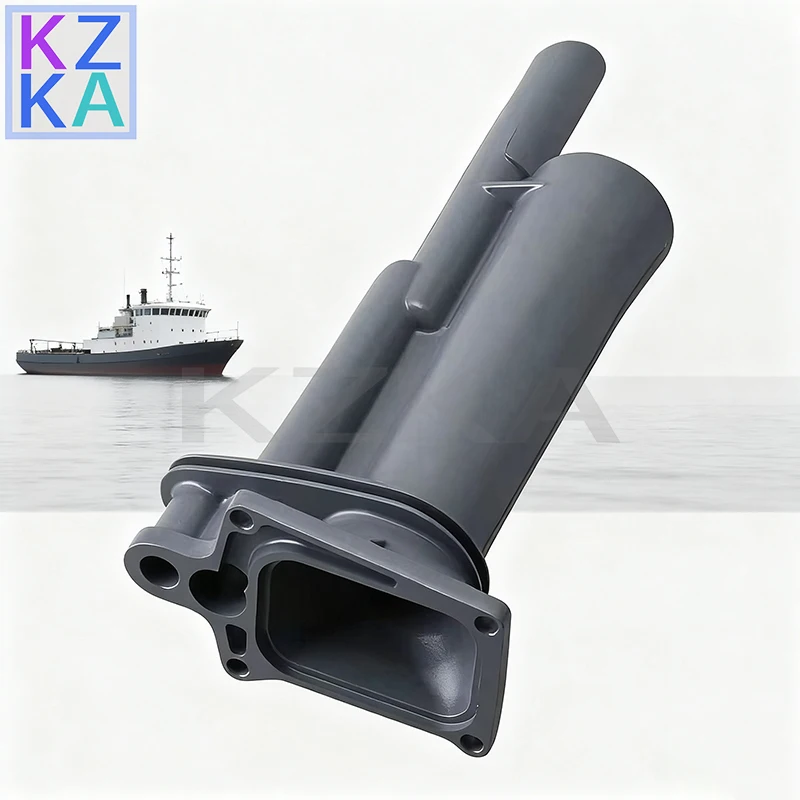 

Выпускной коллектор 676-41131 для подвесных частей Yamaha 676-41131-01-CA 6E9-41131 6E9-41131-00-5B Parsun T36-00010004, детали лодки