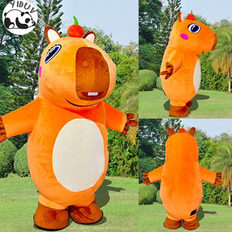 Mascote gigante Cartoon Character Cosplay Traje, Anime Boneca Prop, Disfarçar Roupas, Halloween, Natal, Promoção