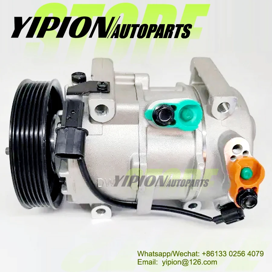 DVE12 A/C compressor For KIA RIO 2012-2016 97701-1R300 977011R300 1E39E-02400 1E39E02400 1E39E-01800U p30013-3271 3E201-0186