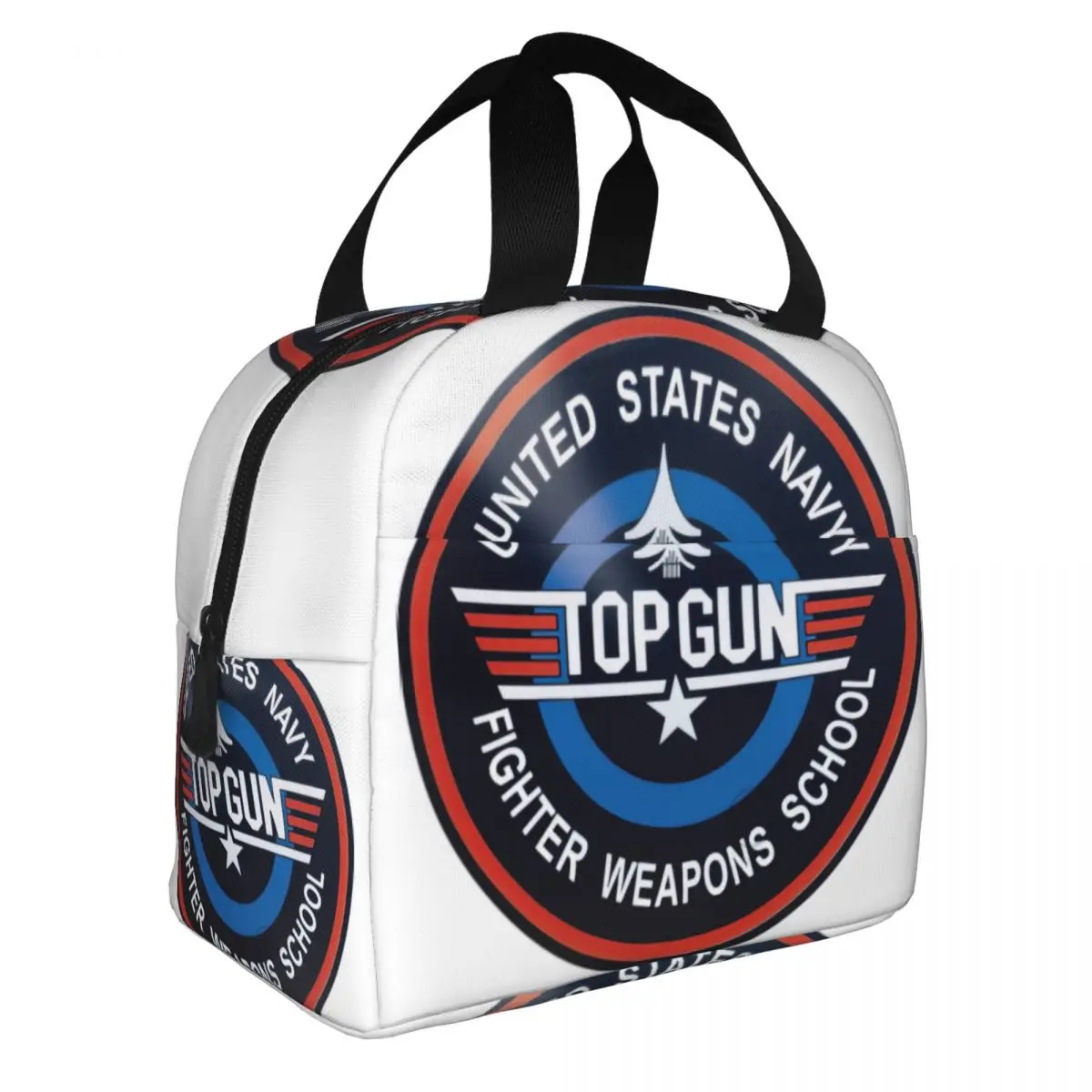Fighter Jets Top Gun Tom Cruise Maverick Lunch Bag Women Warm Cooler Insulated Lunch Box for School