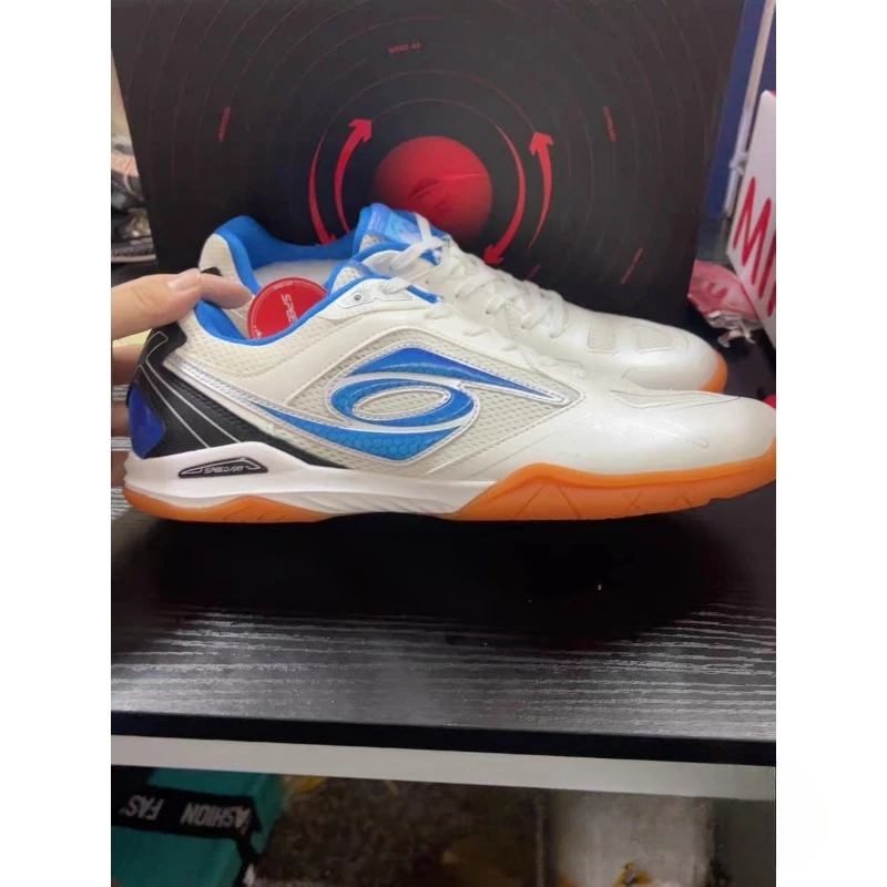 

Классические брендовые унисекс профессиональные туфли для настольного тенниса, высококачественные носимые кроссовки для бадминтона, дизайнерские противоскользящие теннисные туфли