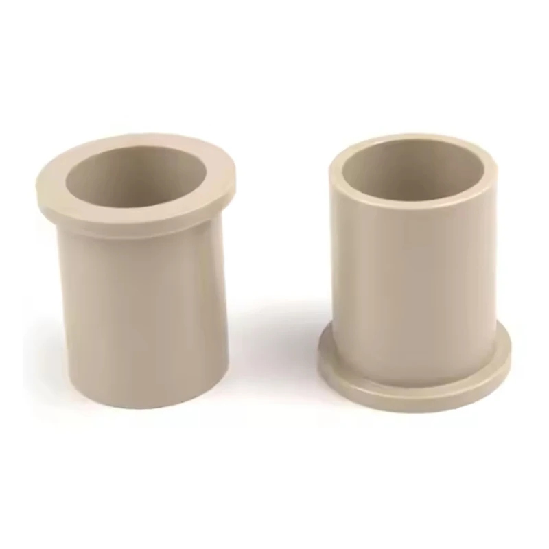 Custom Plastic Bushing High Temperature Resistant Plastic Bushing Self-lubricating PEEK Bushing CNC Machining