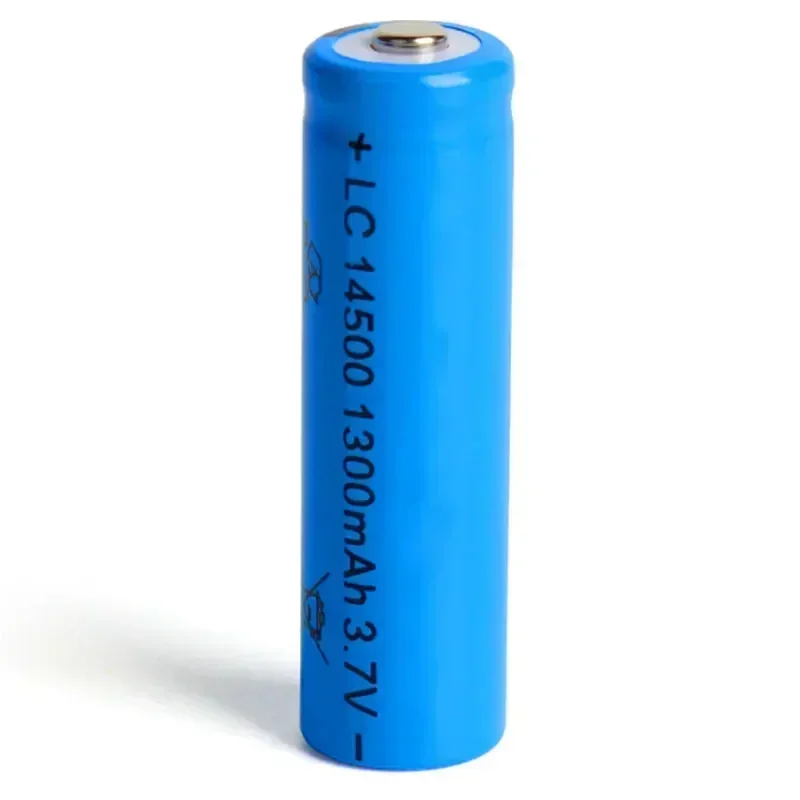 ใหม่ AA 14500 300Mah 3.7 V แบตเตอรี่ลิเธียมไอออน Li-Ion แบตเตอรี่สำหรับไฟฉาย Led ไฟหน้า
