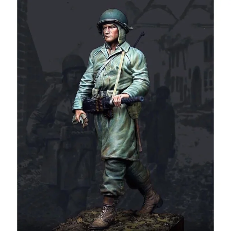 1/16 Resin Model America Soldier Resin Model Kits Figure Soldier GK Unmontierter und unbemalter Bausatz