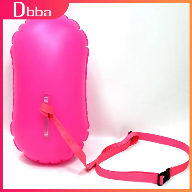 Swim Safe Buoy Tow Floats Inflatable Life Saving Swim Buoy PVC Inflated Air Drying Bag Drift Bag For Swimming Pool Open Water