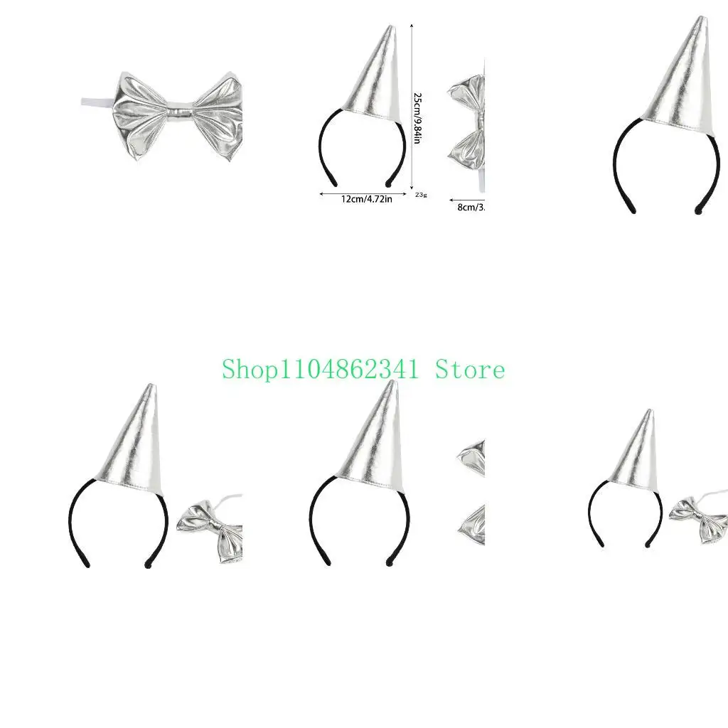 5ASD TIN COSTUME HAT HAT BOWTI