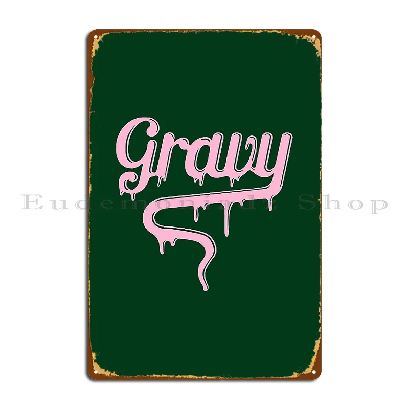 pink gravy hip hop Metal Plaque Customized Garage Garage Garage Decoration Mural Tin Sign Poster