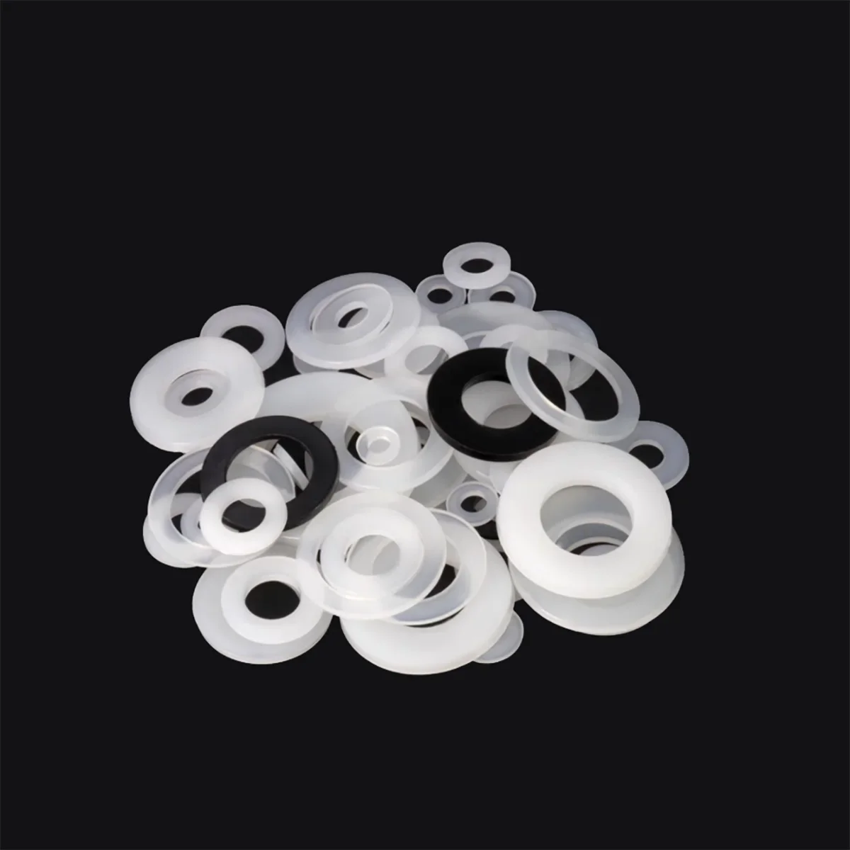 

White Nylon Ultra-Thin Insulation Wear-Resistant Circular Flat Washer/Gasket