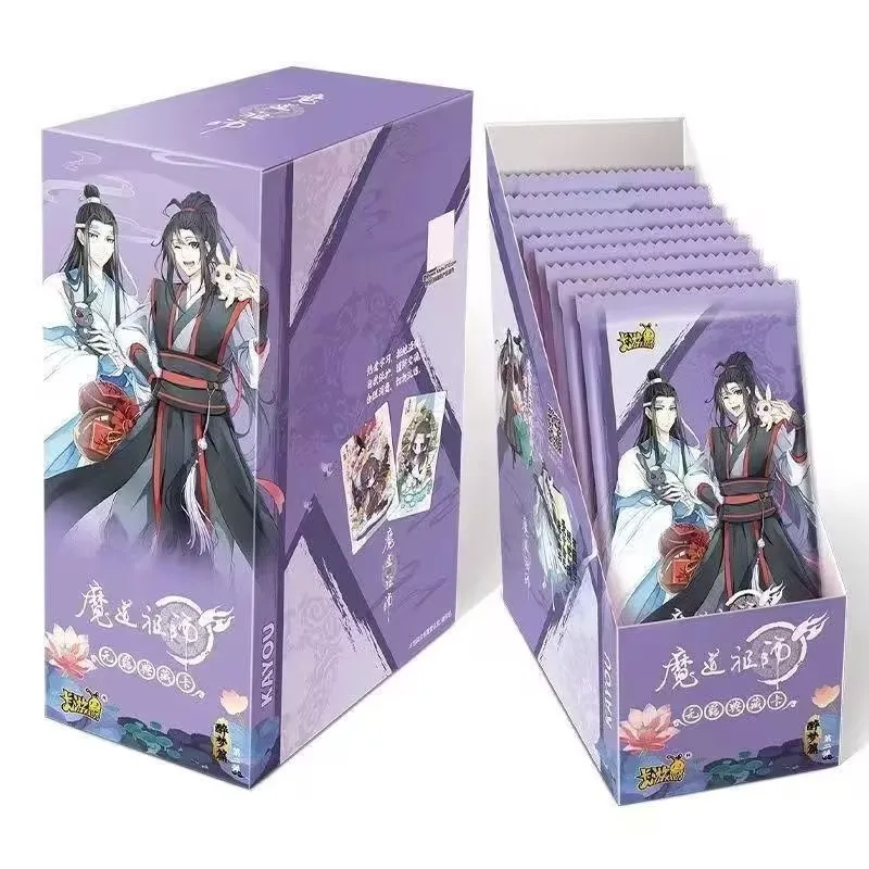 Kayou Official MDZS Drunken Dream Chapter Vol.2 Premium Collectible Cards, Lan Wangji & Wei Wuxian Anime Merch Cards