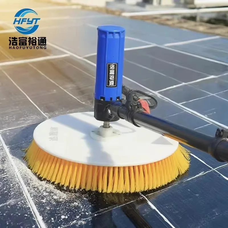 35cm Solar Panel Cleaning Brush - Factory Bulk Order Electric Rotary Cleaner CE Certified