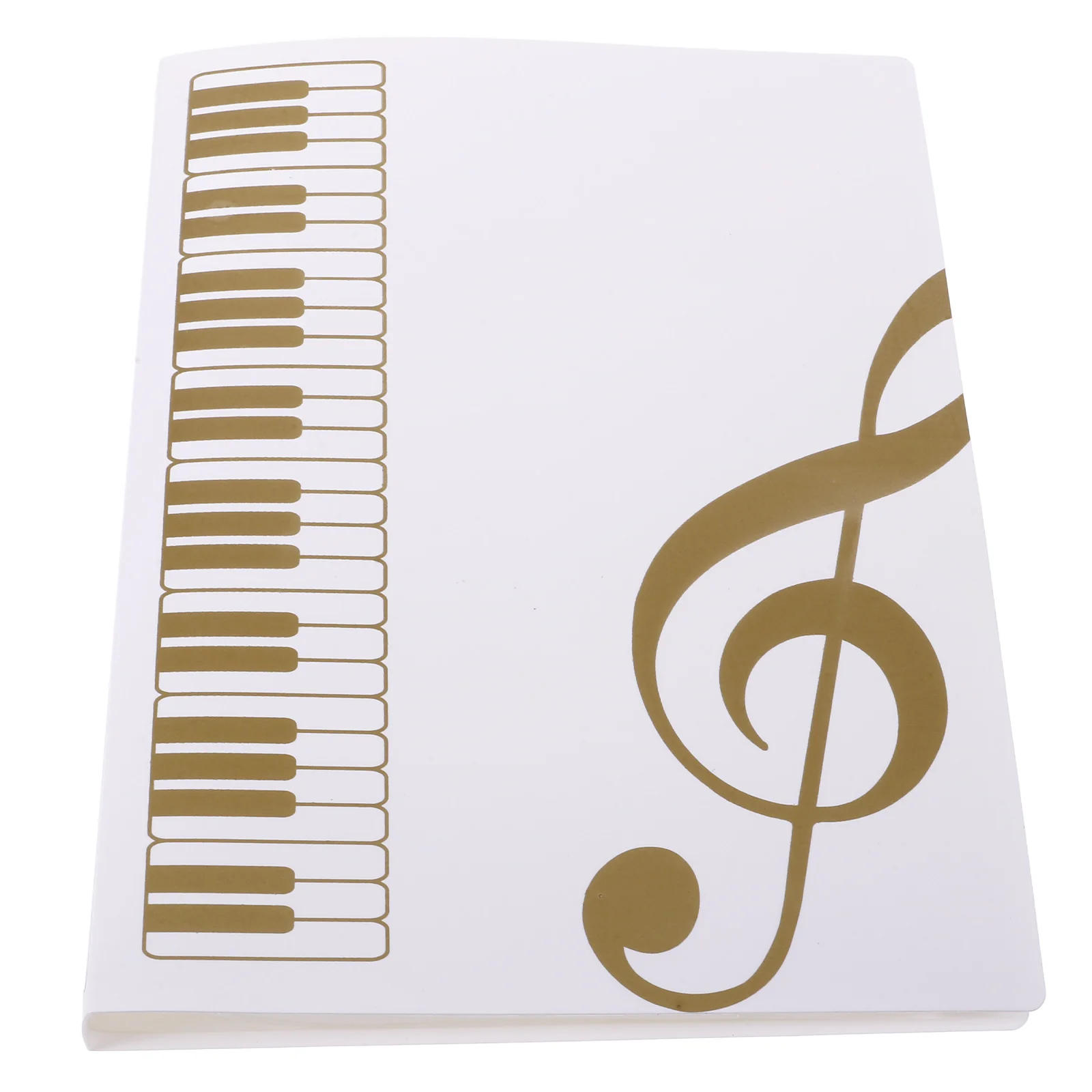 مجلد ورق محمول A4 منظم مستندات مكتب منزلي تخزين الملفات خفيف الوزن مدمج للموسيقى