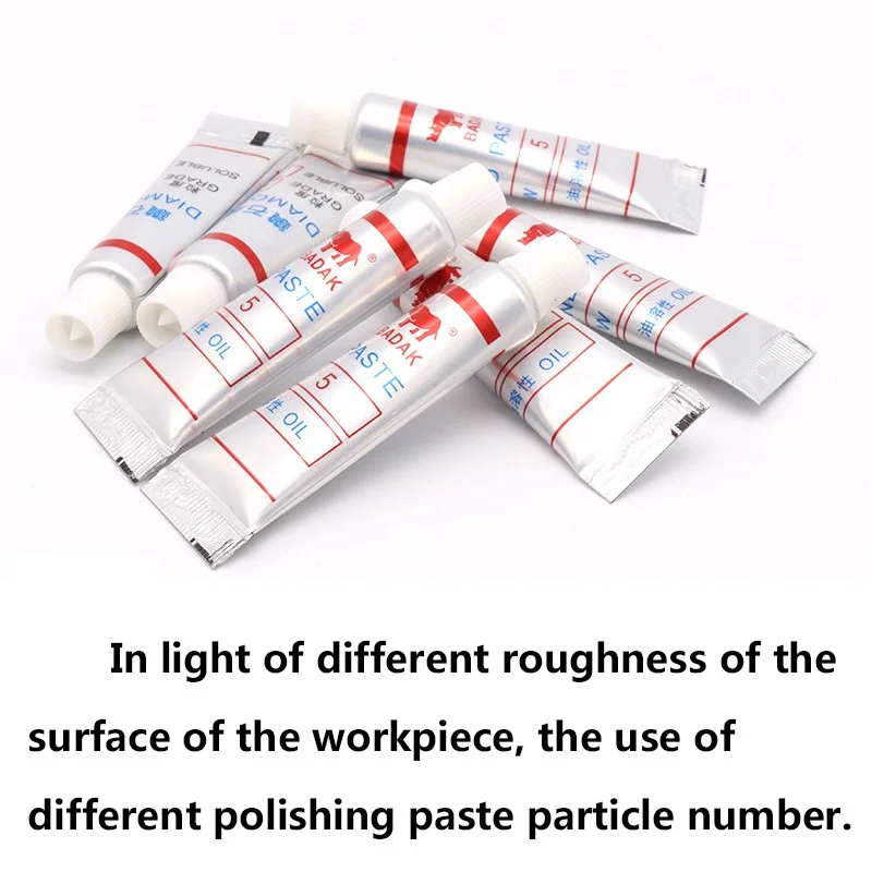 2pcs Diamond Abrasive Paste 320-10000 Grit Glass Metal Jewelry Tube Grinding Polishing Cream Diamond Powder Properties Tools