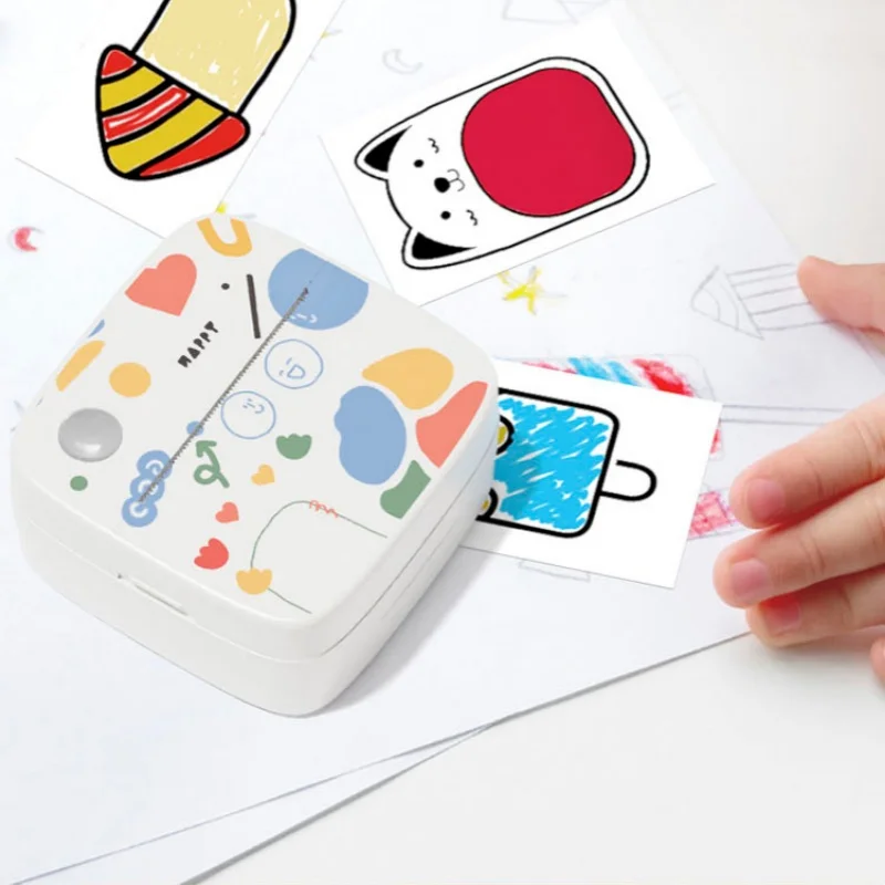 Dolewa-Doodleポータブルプリンター、感熱紙、ラベルステッカー、ワイヤレスメーカー、DIY写真印刷、Doodle