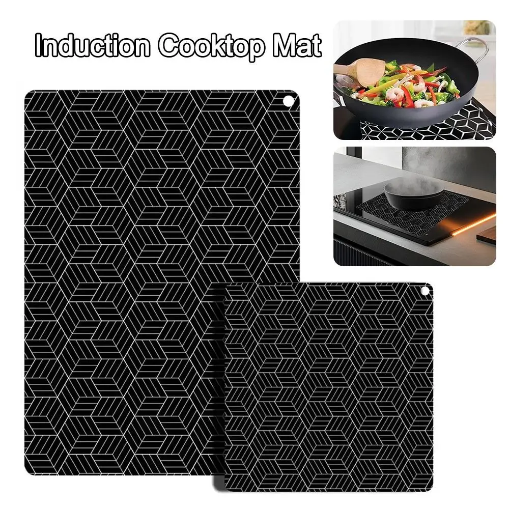 Silicone Induction Cooktop Mat Fireproof Protection Waterproof Induction Cooker Pad Anti Slip Insulation Thermal Pad