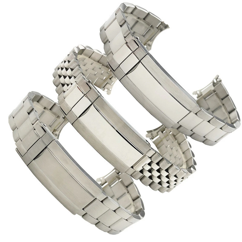 Stainless steel solid strap for Sxns80 Snxs79 Snxs79k Snxs77k Snxs73 series precision steel watch chain accessories