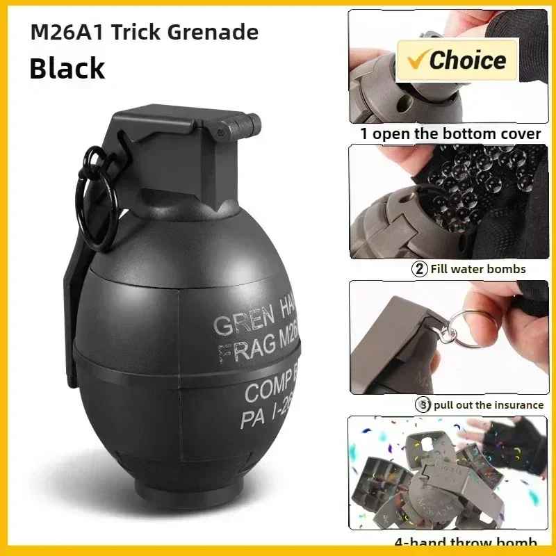 

F2PCS весенние ударные гранаты, тактические пластиковые M67, ручные гранаты, игрушки, модель для страйкбола, пейнтбола, CS, реквизит для ролевых игр
