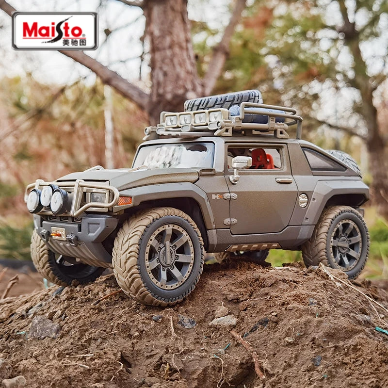 

Maisto 1:24 Hummer HX Concept Alloy Car Model Diecast Metal Modified Off-road Vehicles Car Model Simulation Collection Kids Gift