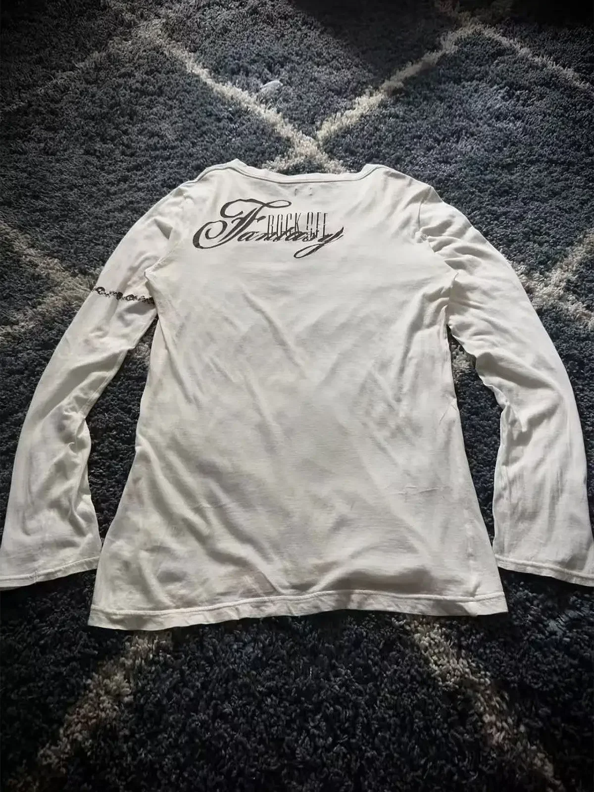 LGB pioneer visual department rockofffantasy retro long sleeve t-shirt