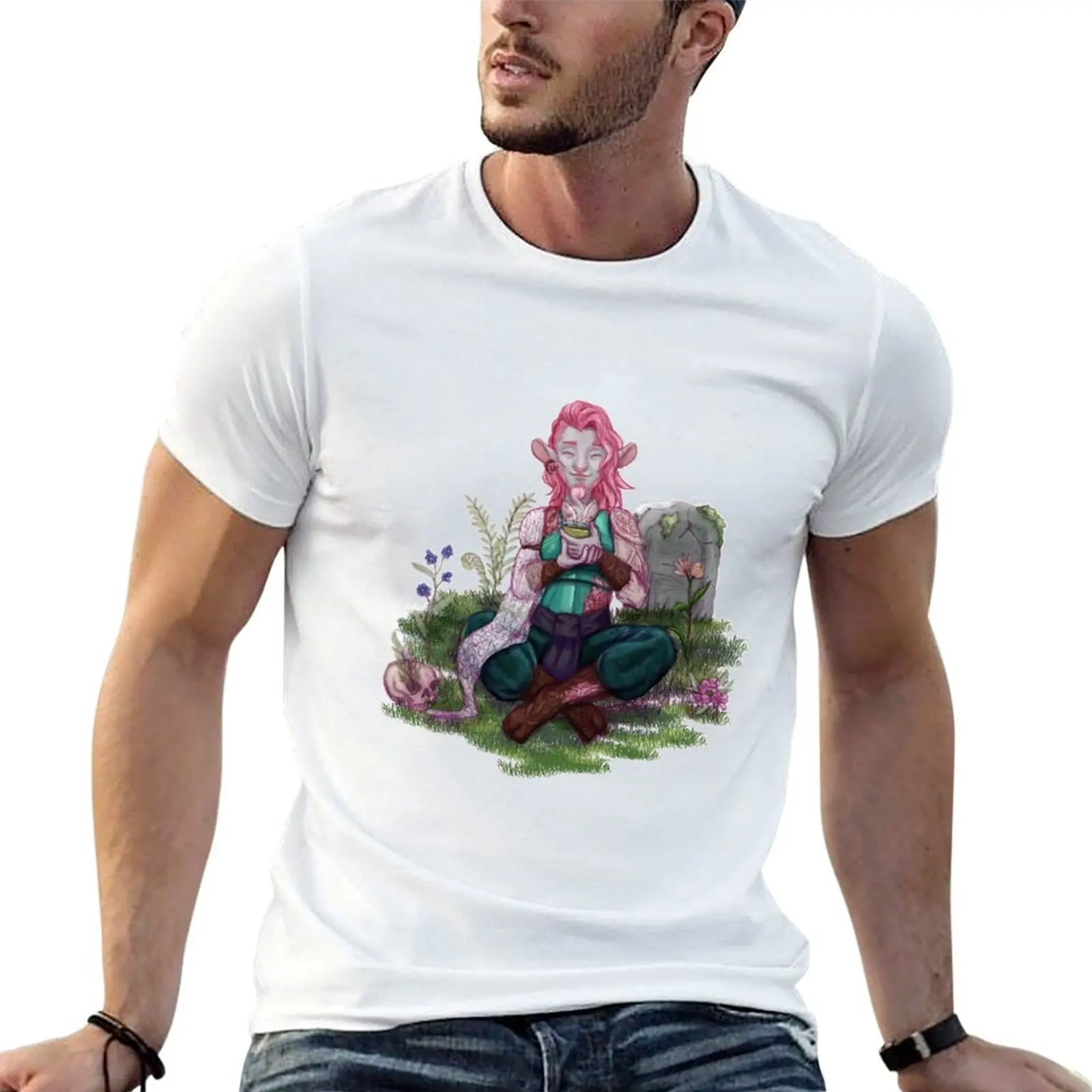 Caduceus Clay- Clean version T-Shirt blacks customs compression shirt men