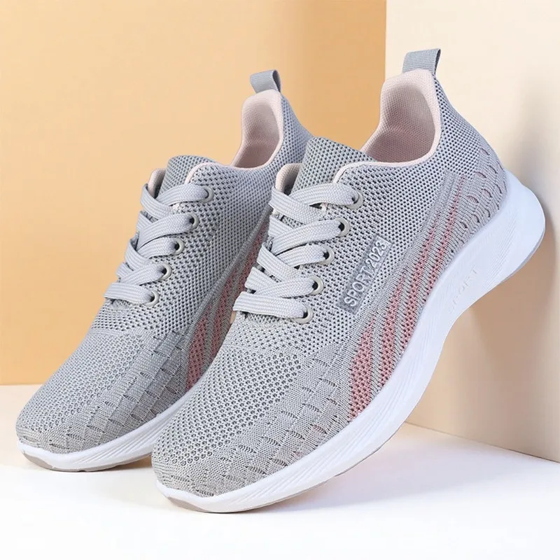 

Women Sneakers Casual mesh shoes Summer Breathable Women Shoes Anti Slip Wear-resistant Platform Sneakers Zapatillas De Mujer