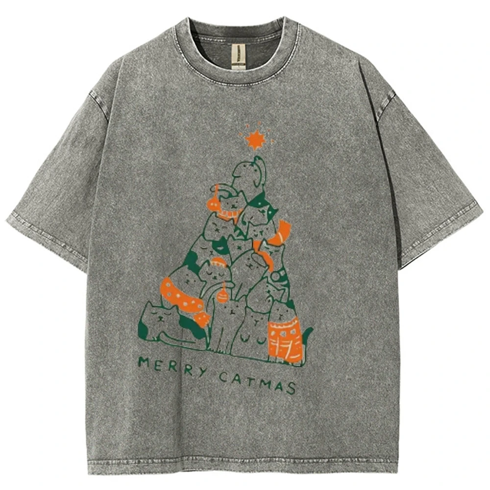 Damska koszulka graficzna Męska damska koszulka Vintage Bawełna Streetwear Wygodny Luźny Krój Codzienny Podstawowy Modny T-shirt