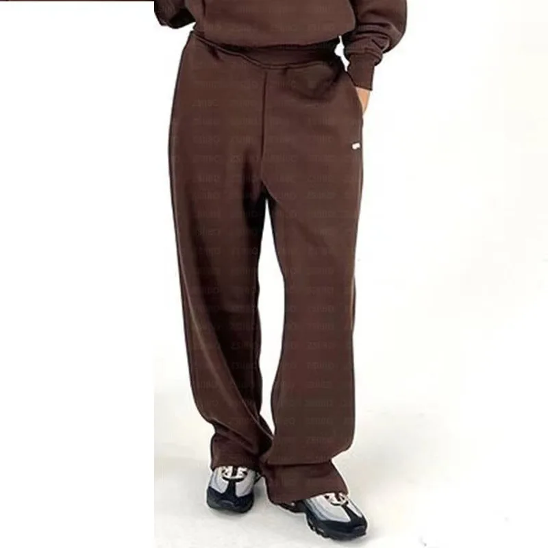 European and American cross-border 2026 autumn jogger pants elastic waist loose sweatpants casual hip hop women daily long trous