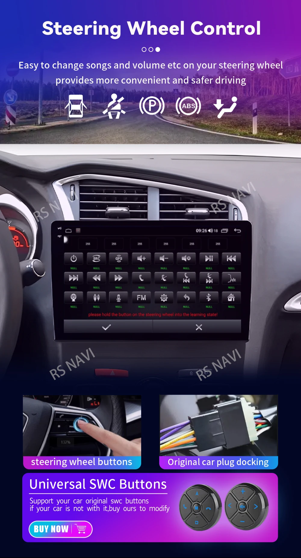 Android 16 Carplay DSP WIF+4G Car Radio GPS Multimedia Player For Citroen C4 C4L DS4 2013 2014 2015 2016 2017 Stereo 360 Camera