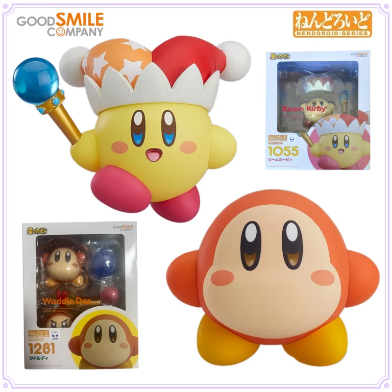 

GSC Original Nendoroid Series Kirby of The Stars Beam Kirby Waddle Dee Out of Print Toys for Boys Gift Collectible Ornaments