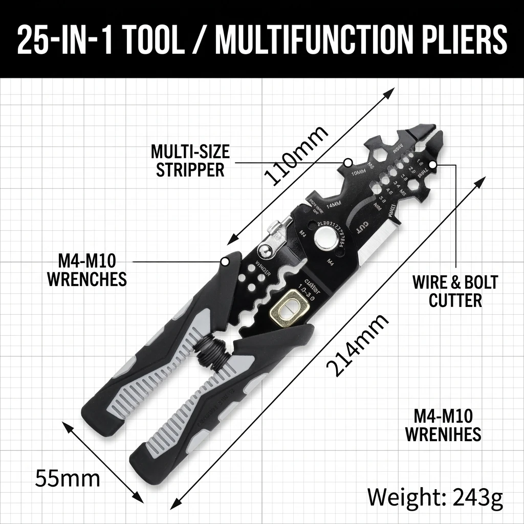 25 In 1 Multifuncti…