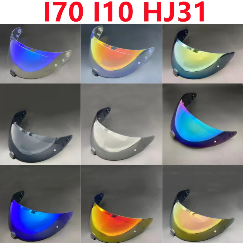 

I70 Visor for HJC I10 HJ31 I70 Helmet Shield Uv Protection Capacetes Visera Windproof Cascos Windshield Moto Helmets Parts