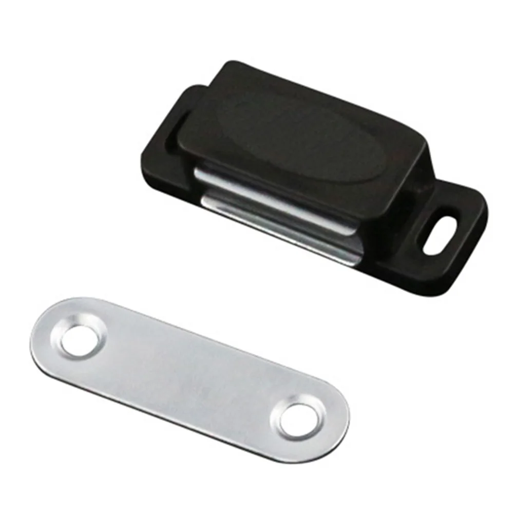 High Quality Brand New Cabinet Catch Furniture White/Brown/Black Door Cabinet Suction Hardware Replacement Safe