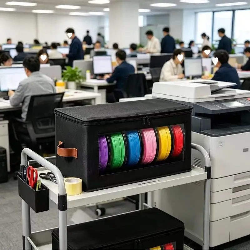 1PC 3D Printer Filament Storage Bag Filament Storage Bag Cover 3D Printing Accessories Holder Rack For Home Office Workshop...