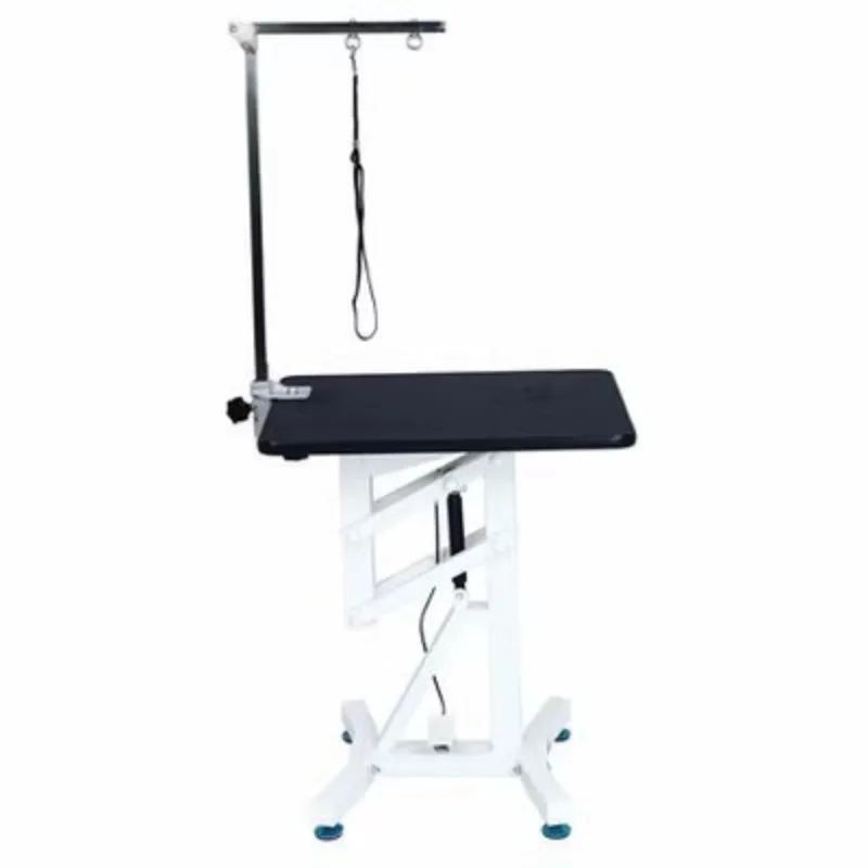 

Small Dog & Cat Pneumatic Rotary Hydraulic Lifting Pet Grooming Table Metal Construction for Pet Shop Shearing