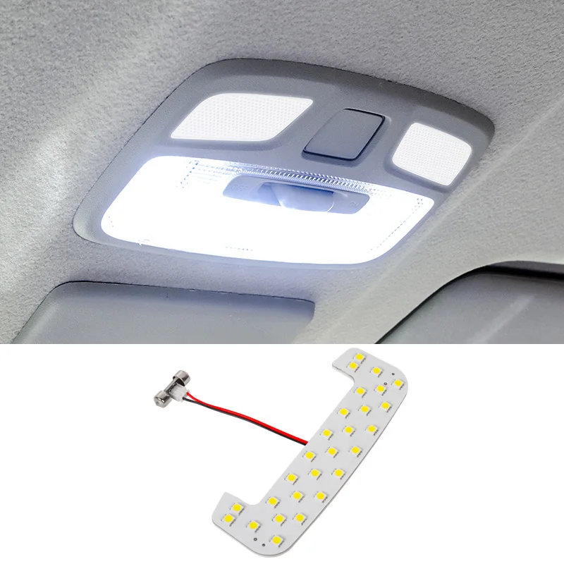 6500K White LED Car Interior Reading Light For Jimny JB64 JB74 Auto Front Rear Roof Reading Ceiling Lamp Dome Lights Accessory