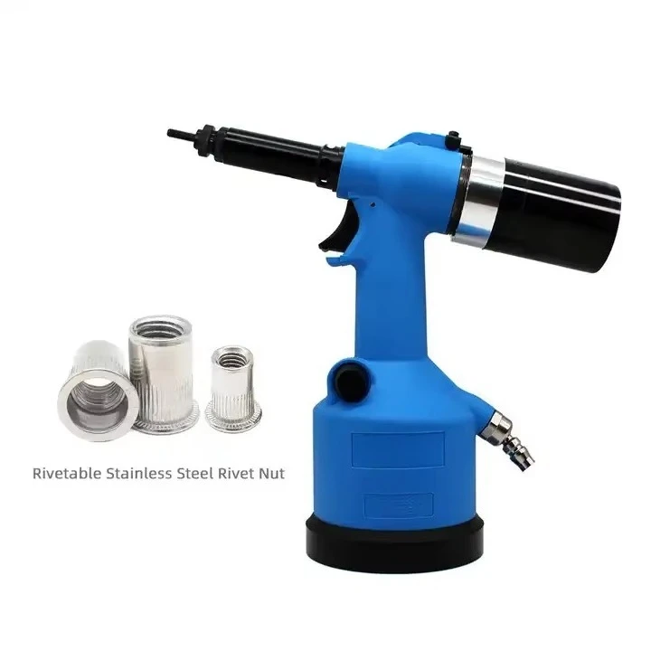 

Пневматический гидравлический заклепочник для гаек серии M3-M12, OEM, высококачественный промышленный метрический заклепочный пистолет для демонтажных работ