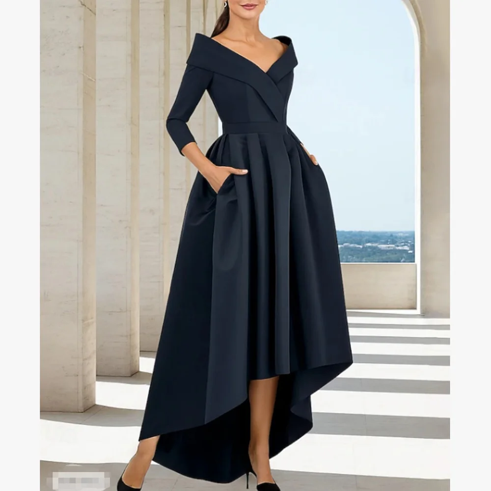 Customized New In Elegant Long Mother of the Bride Dresses Floor-Length A-Line Wedding Guest Party Groom Dress 2026