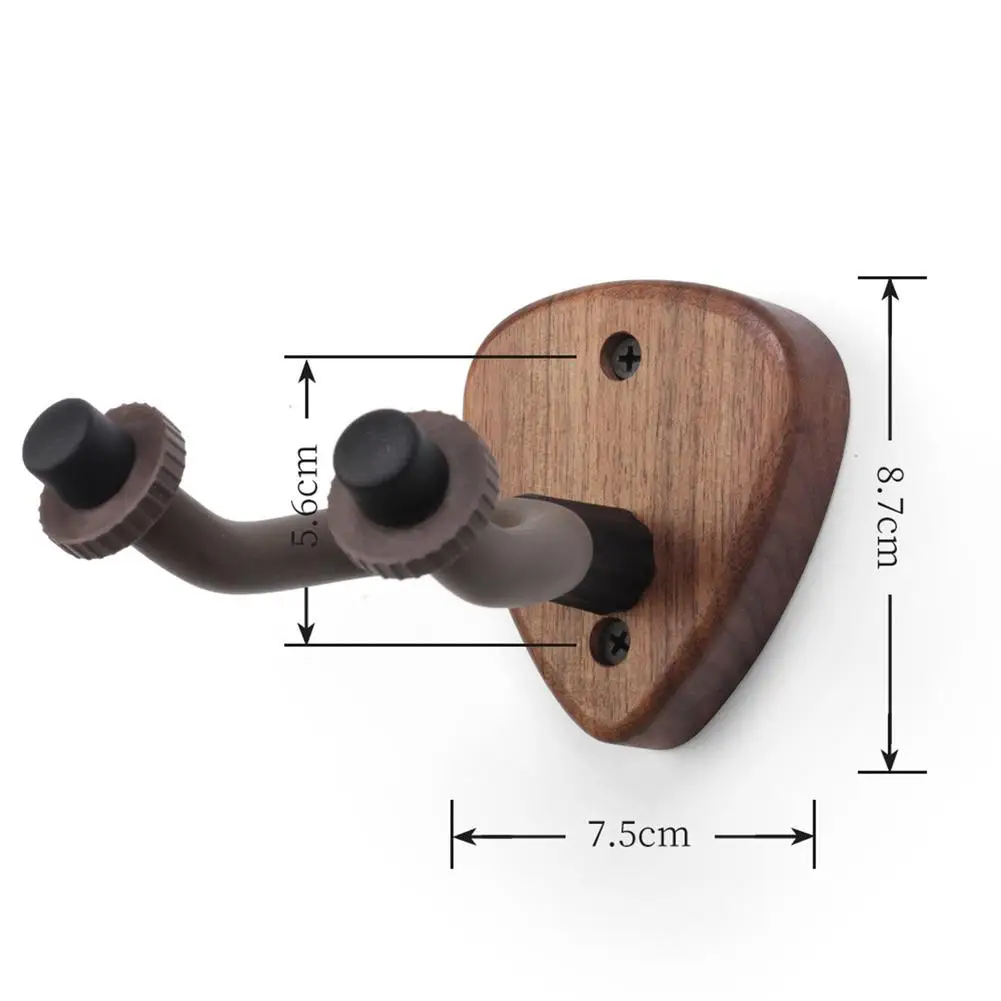 Wall Mount Guitar Hook Hanger Holder Ukulele Electric Guitar Bass Universal Bracket Adjustable Display Stand